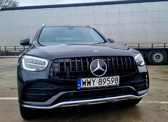 Mercedes-Benz GLC cena 184900 przebieg: 55100, rok produkcji 2021 z Wyszków małe 172